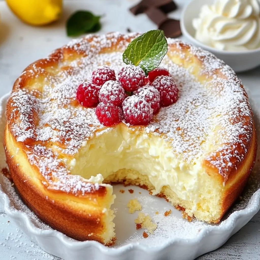 Gâteau Rapide et Crémeux aux 3 Yaourts et 2 Œufs